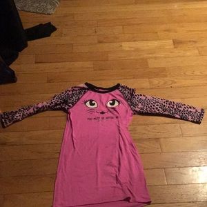 This is a Kitty pj top